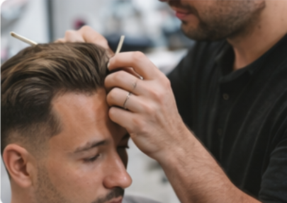 hair patch fixing